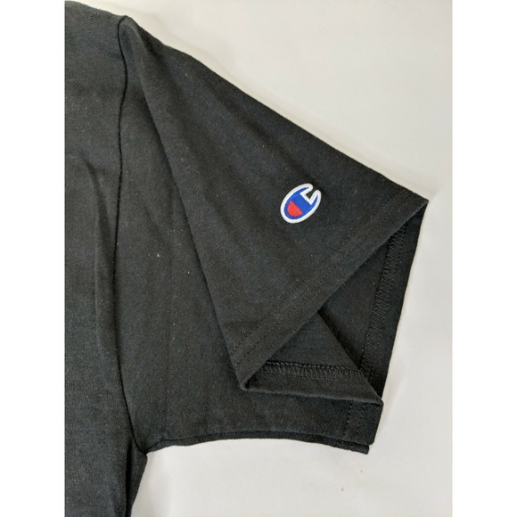 NEW Champion Script Logo NYC New York Hip Hop Graphic Cotton T-Shirt Medium - Picture 3 of 6